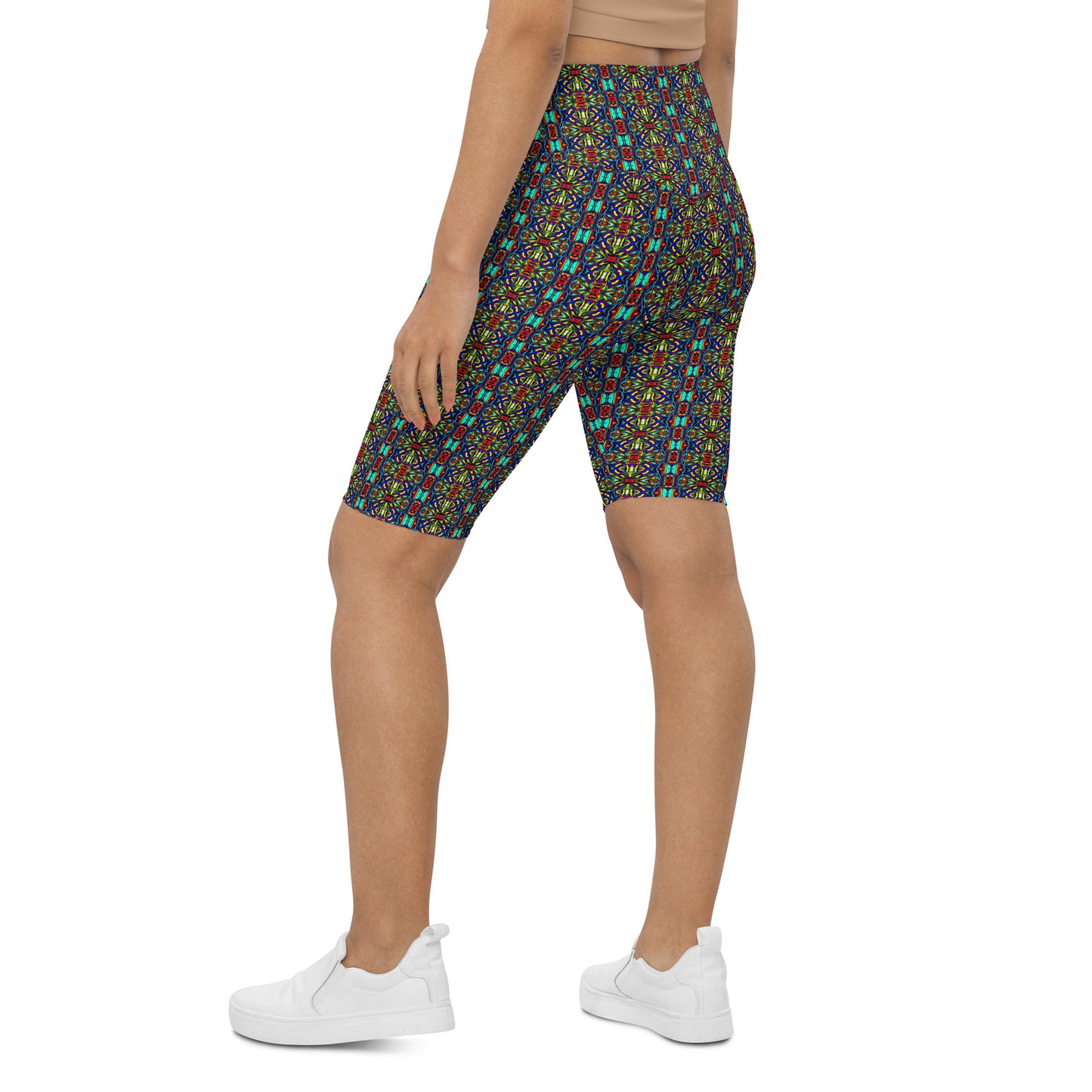 DMV 1368 Psy Artsy Biker Shorts