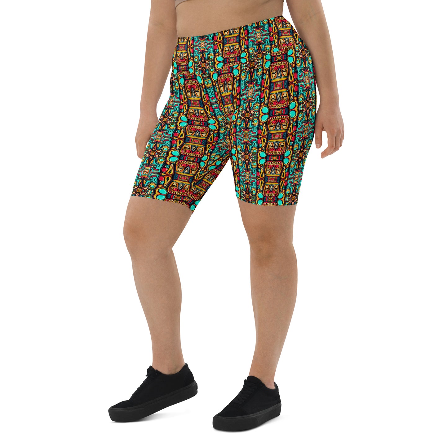 DMV 0074 Psy Artsy Biker Shorts