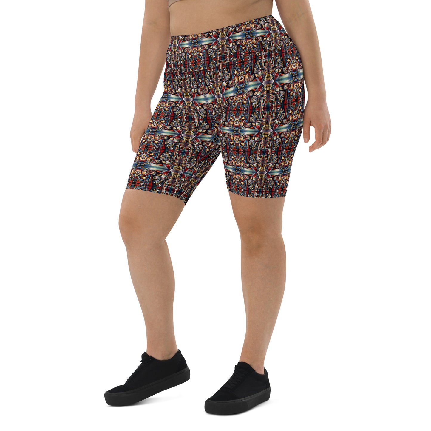 DMV 0007 Conceptual Artsy Biker Shorts