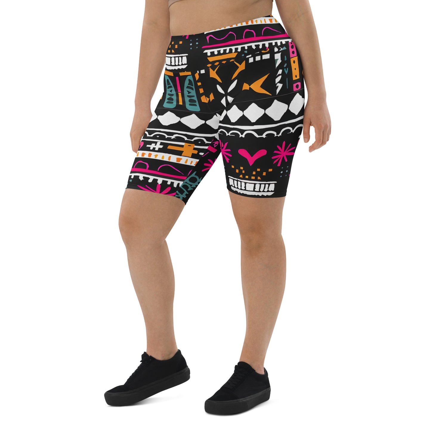 DMV 0011 Boho Biker Shorts