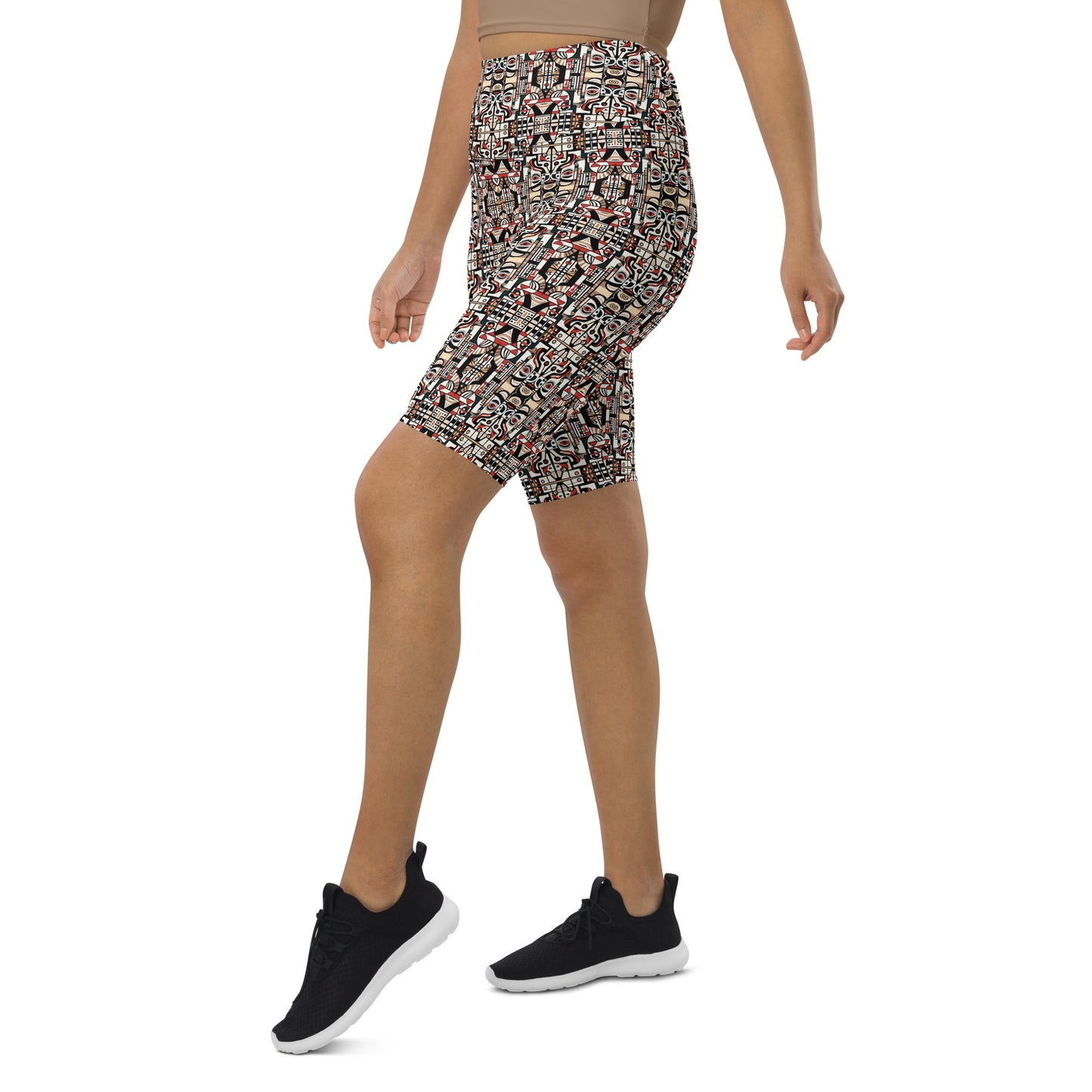 DMV 0131 Chic Boho Biker Shorts