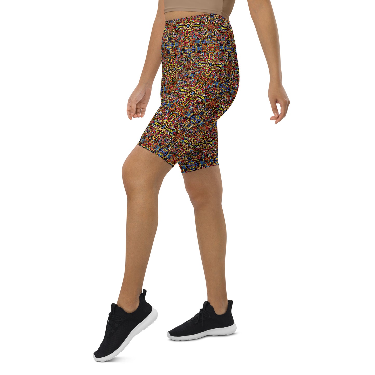 DMV 0108 Psy Artsy Biker Shorts