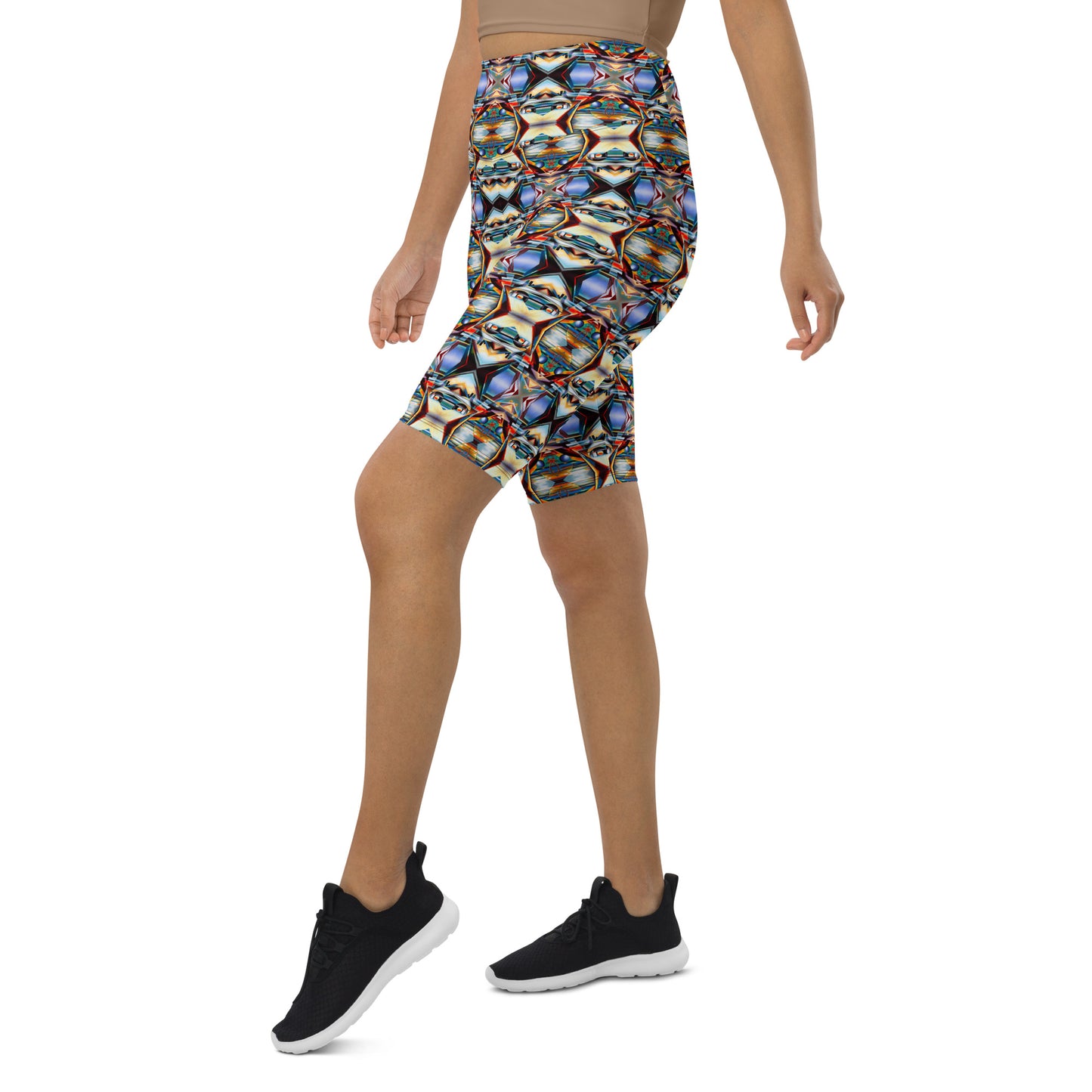 DMV 0221 Conceptual Artsy Biker Shorts