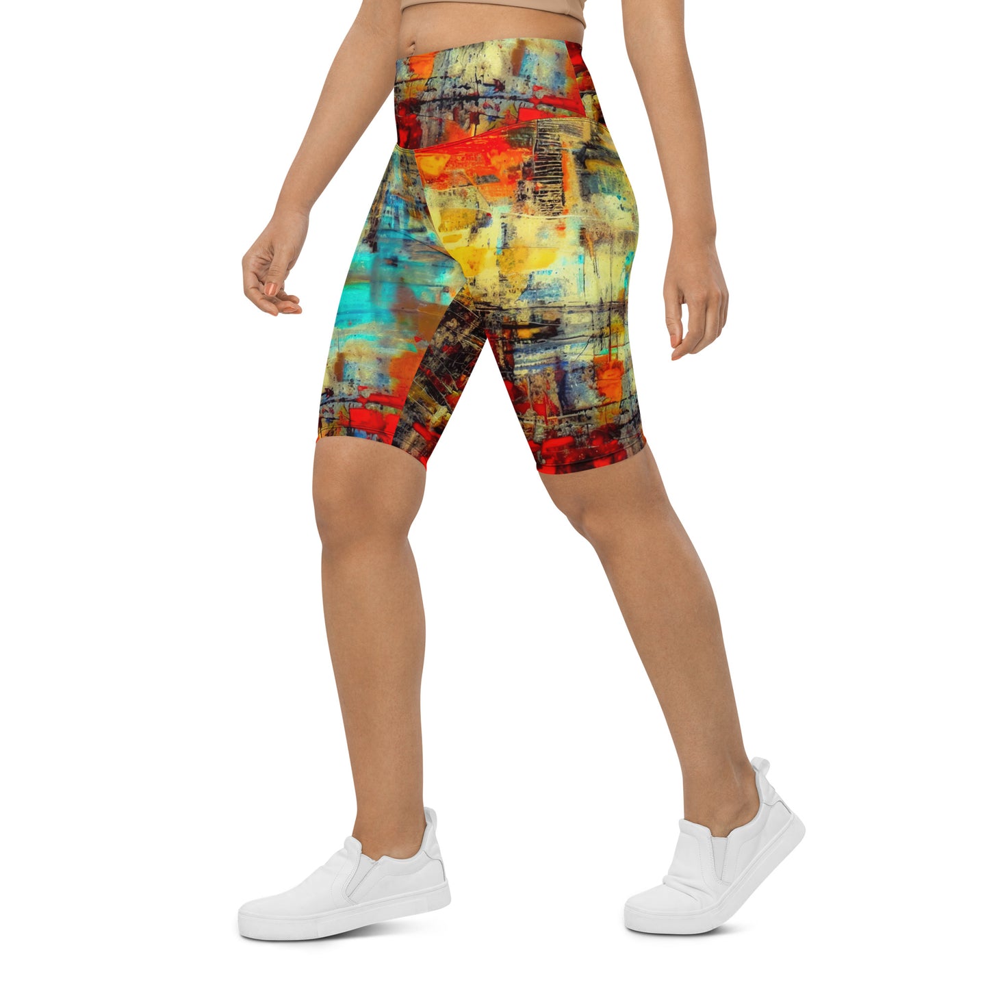 DMV 0279 Avant Garde Biker Shorts