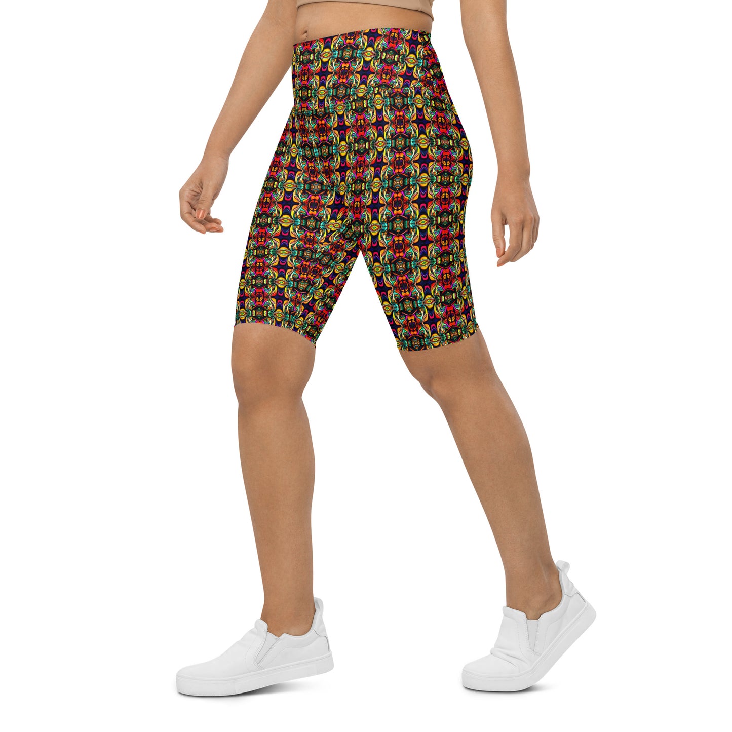 DMV 0166 Psy Artsy Biker Shorts