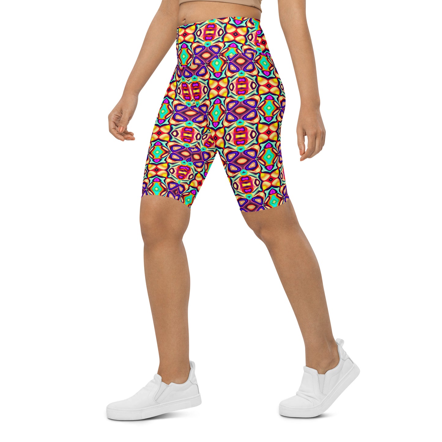 DMV 1357 Psy Artsy Biker Shorts