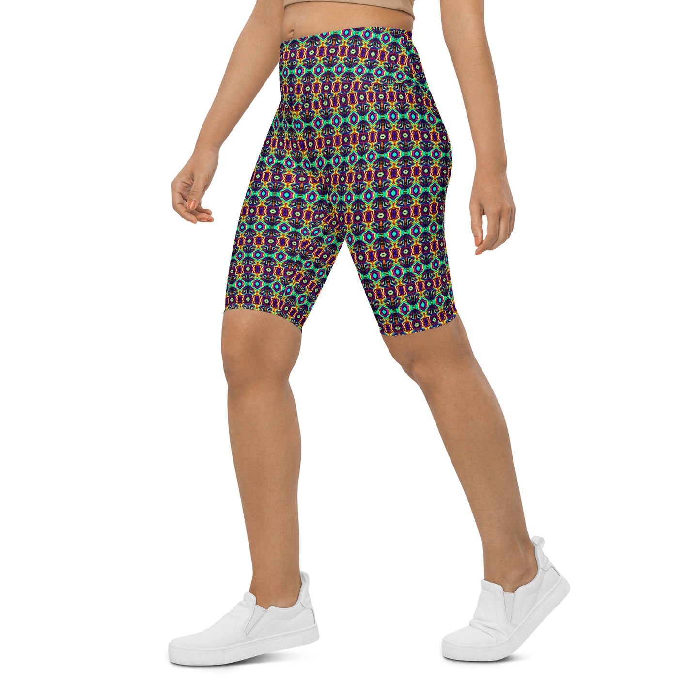 DMV 1465 Psy Artsy Biker Shorts