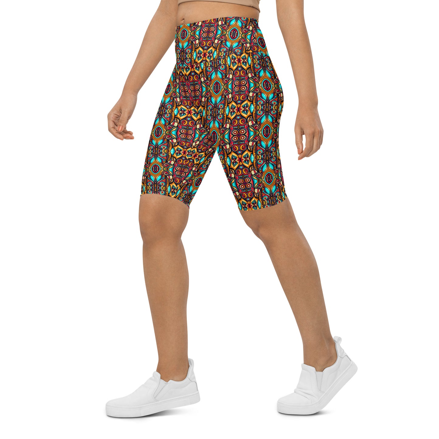 DMV 0426 Psy Artsy Biker Shorts