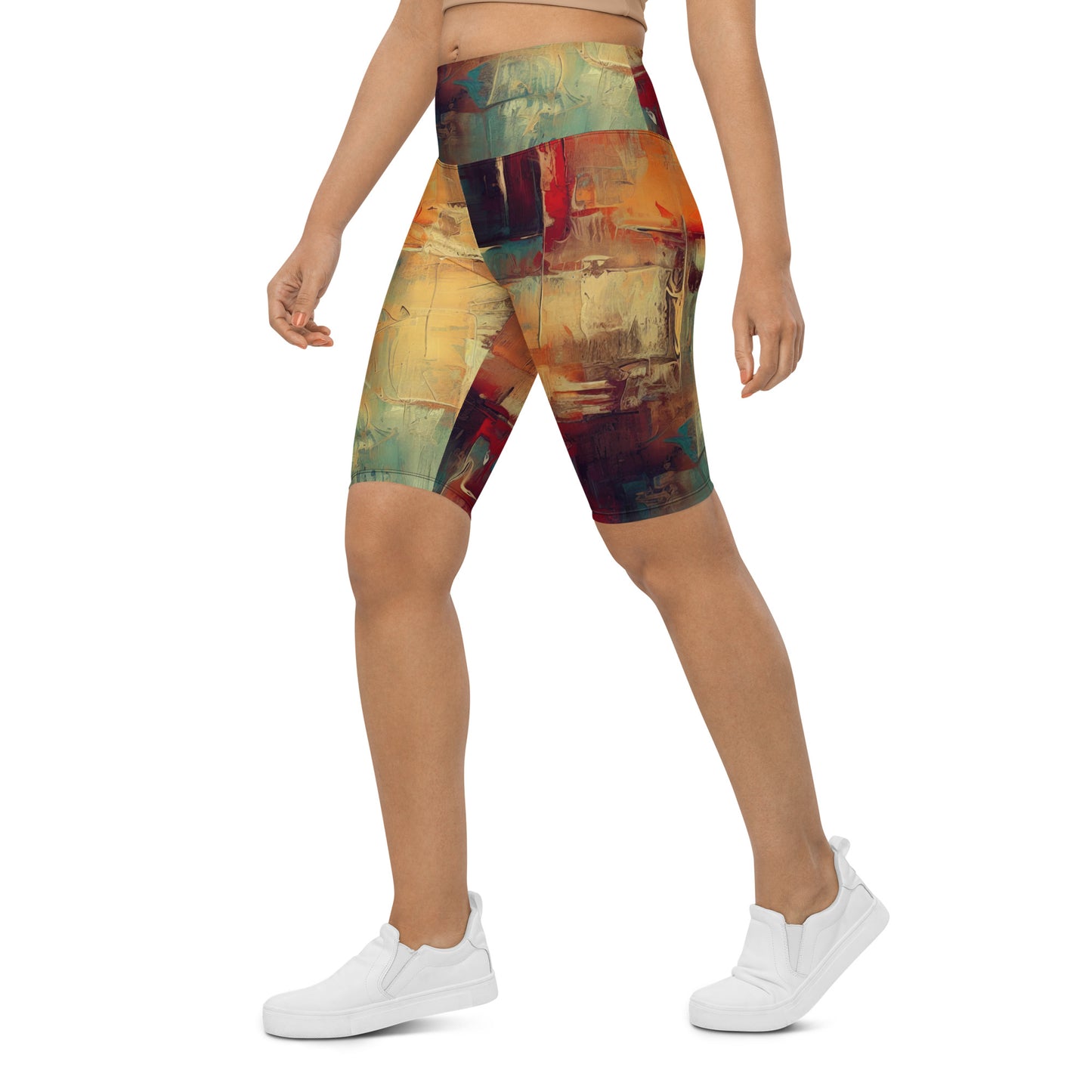 DMV 0878 Avant Garde Biker Shorts