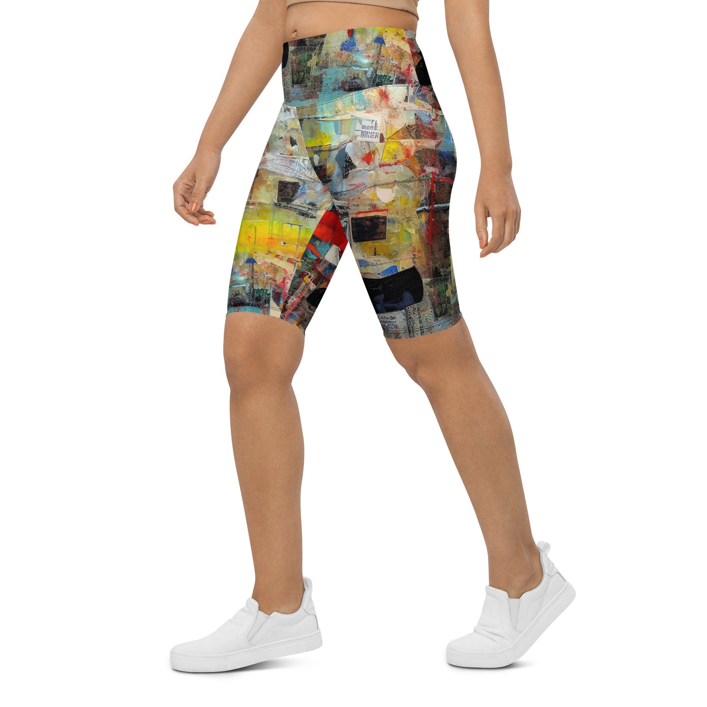 DMV 0829 Avant Garde Biker Shorts