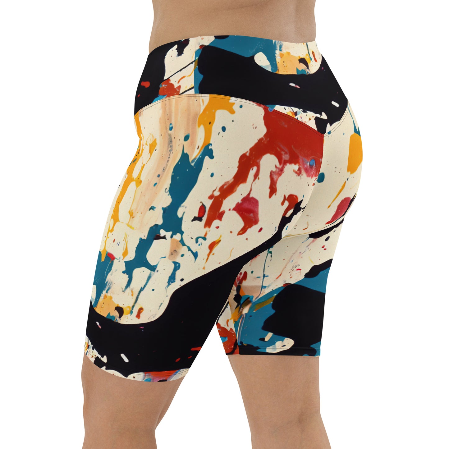 DMV 0218 Avant Garde Biker Shorts