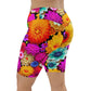 DMV 0238 Floral Biker Shorts