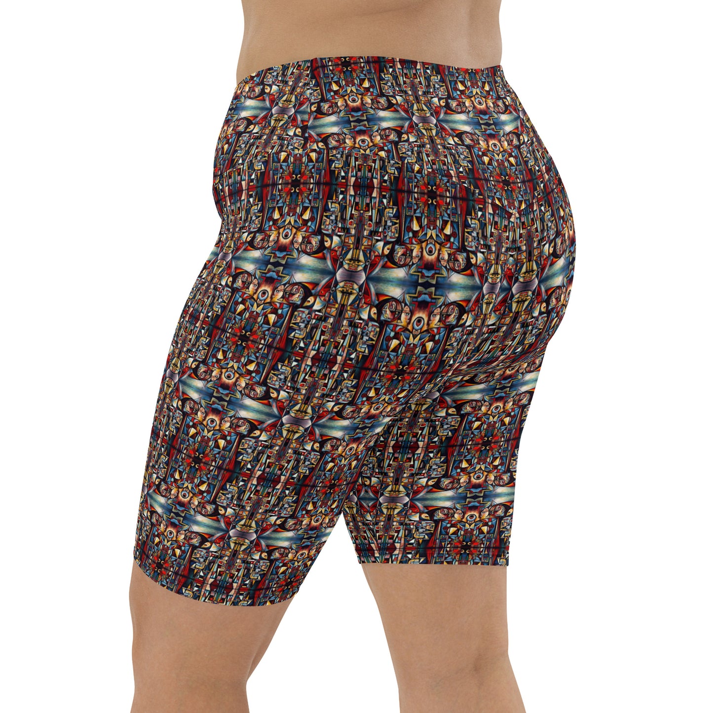 DMV 0007 Conceptual Artsy Biker Shorts