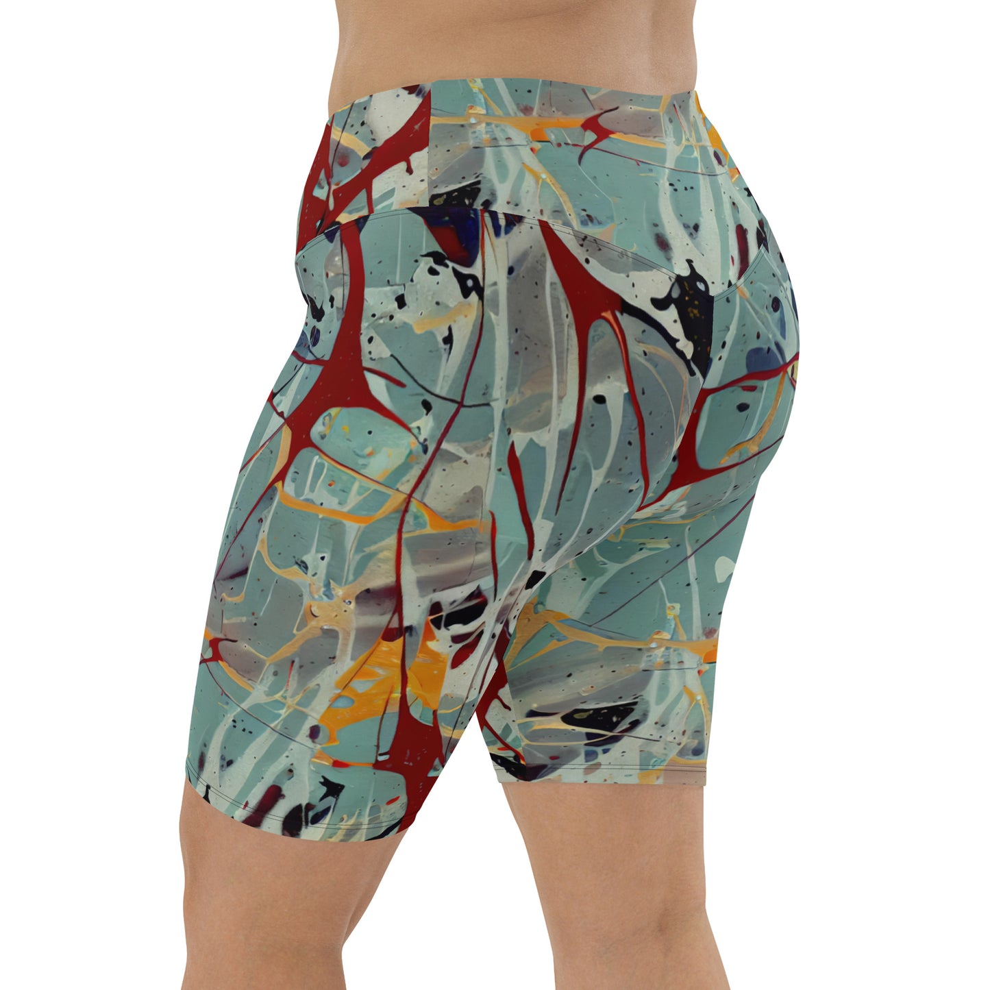 DMV 0054 Avant Garde Biker Shorts