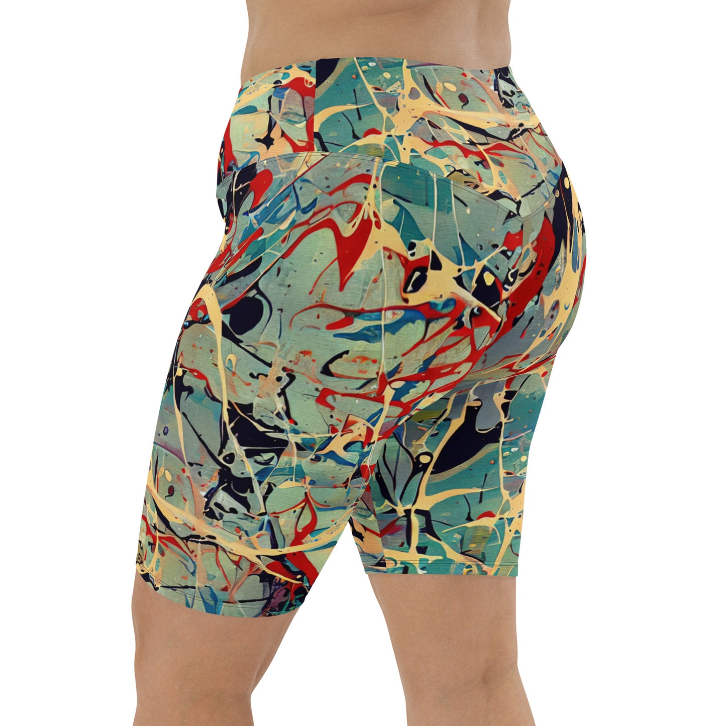 DMV 0012 Avant Garde Biker Shorts