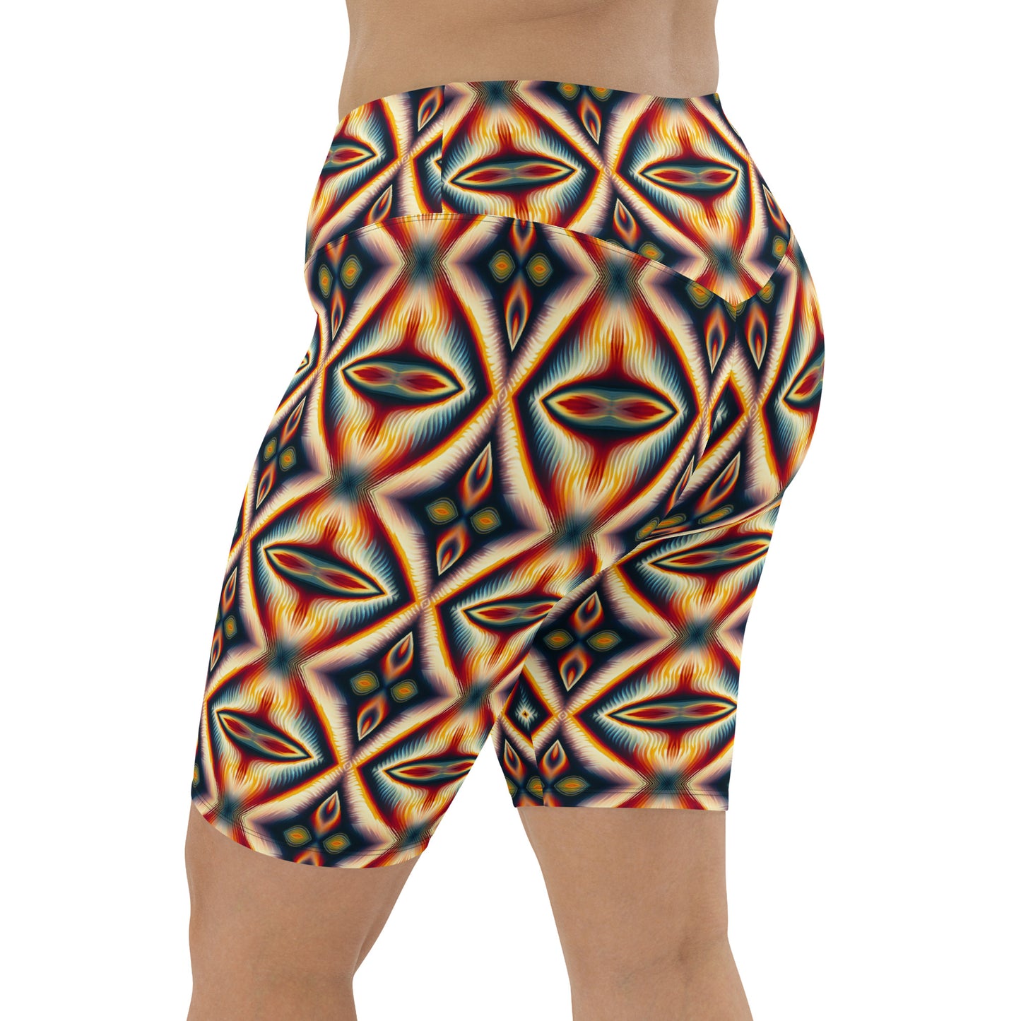 DMV 0075 Psy Artsy Biker Shorts