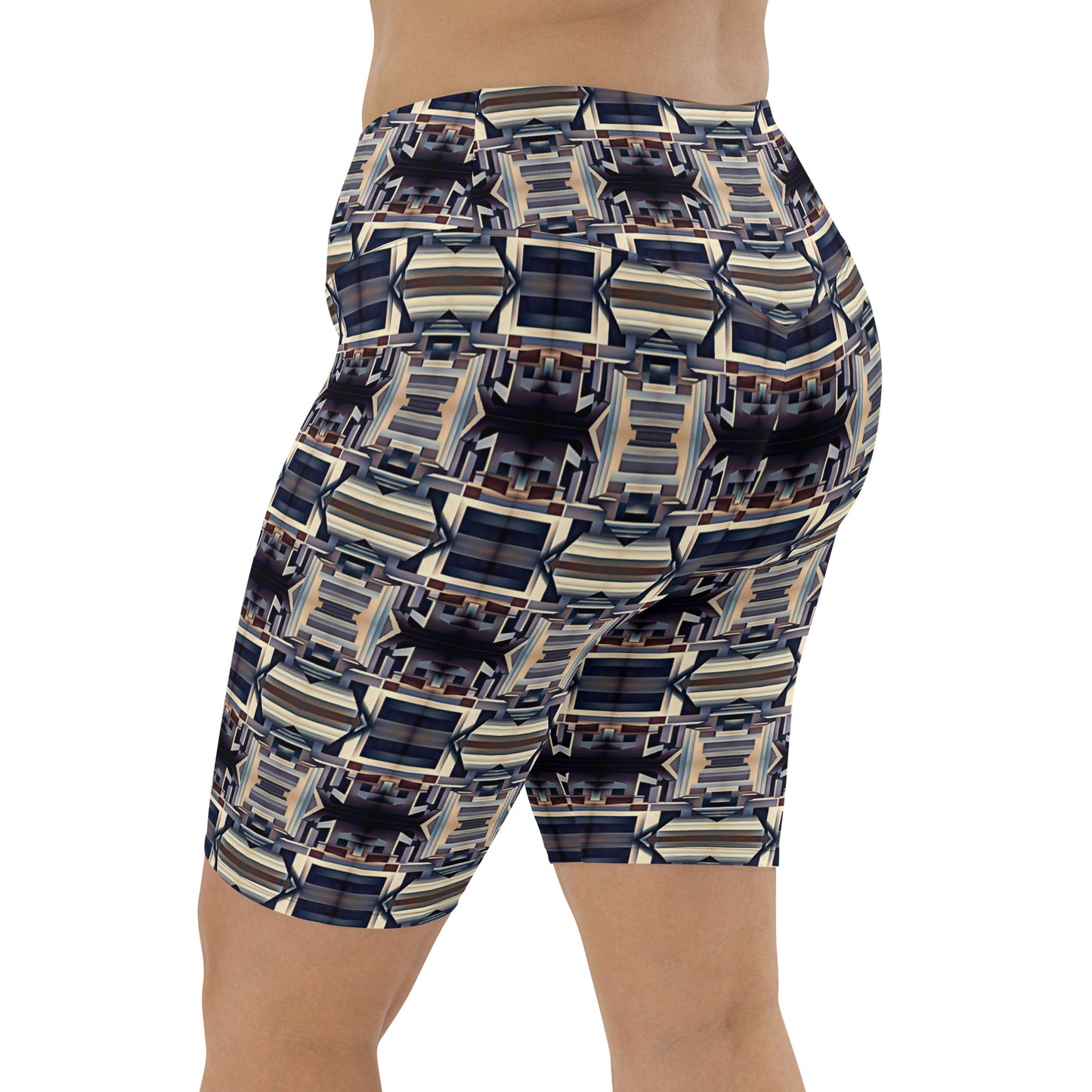 DMV 0058 Conceptual Artsy Biker Shorts