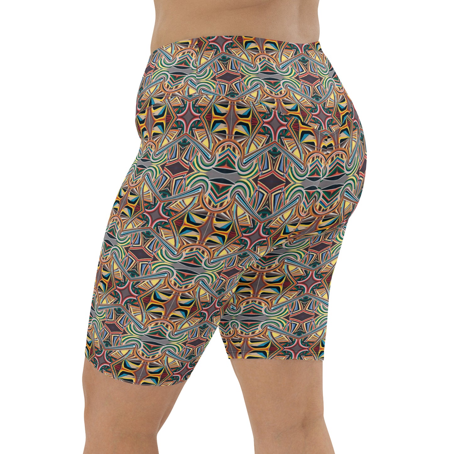 DMV 0213 Conceptual Artsy Biker Shorts