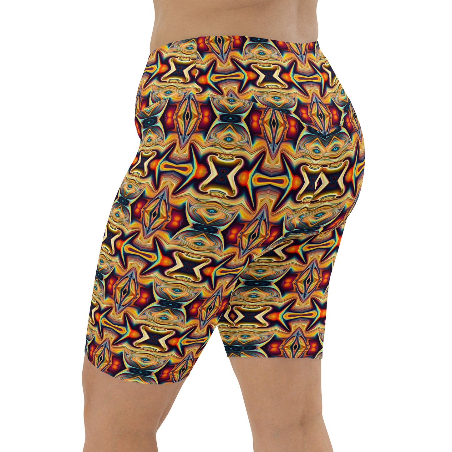 DMV 0211 Psy Artsy Biker Shorts