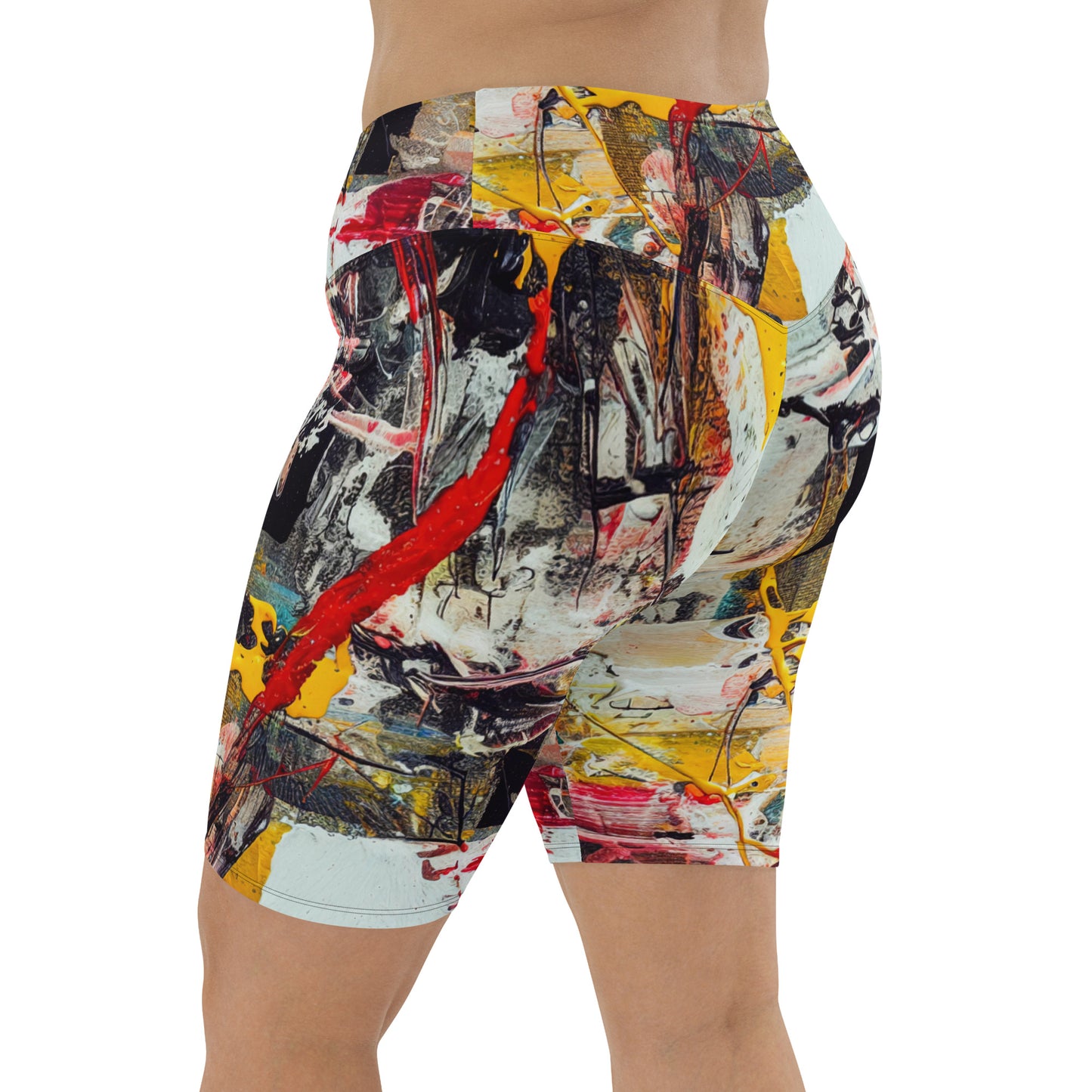 DMV 0272 Avant Garde Biker Shorts