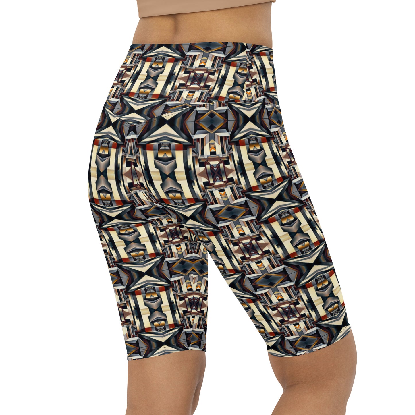 DMV 0133 Conceptual Artsy Biker Shorts