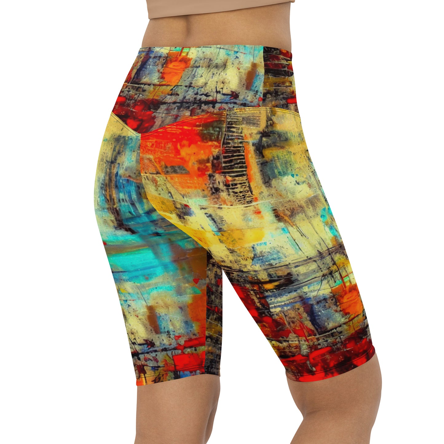 DMV 0279 Avant Garde Biker Shorts