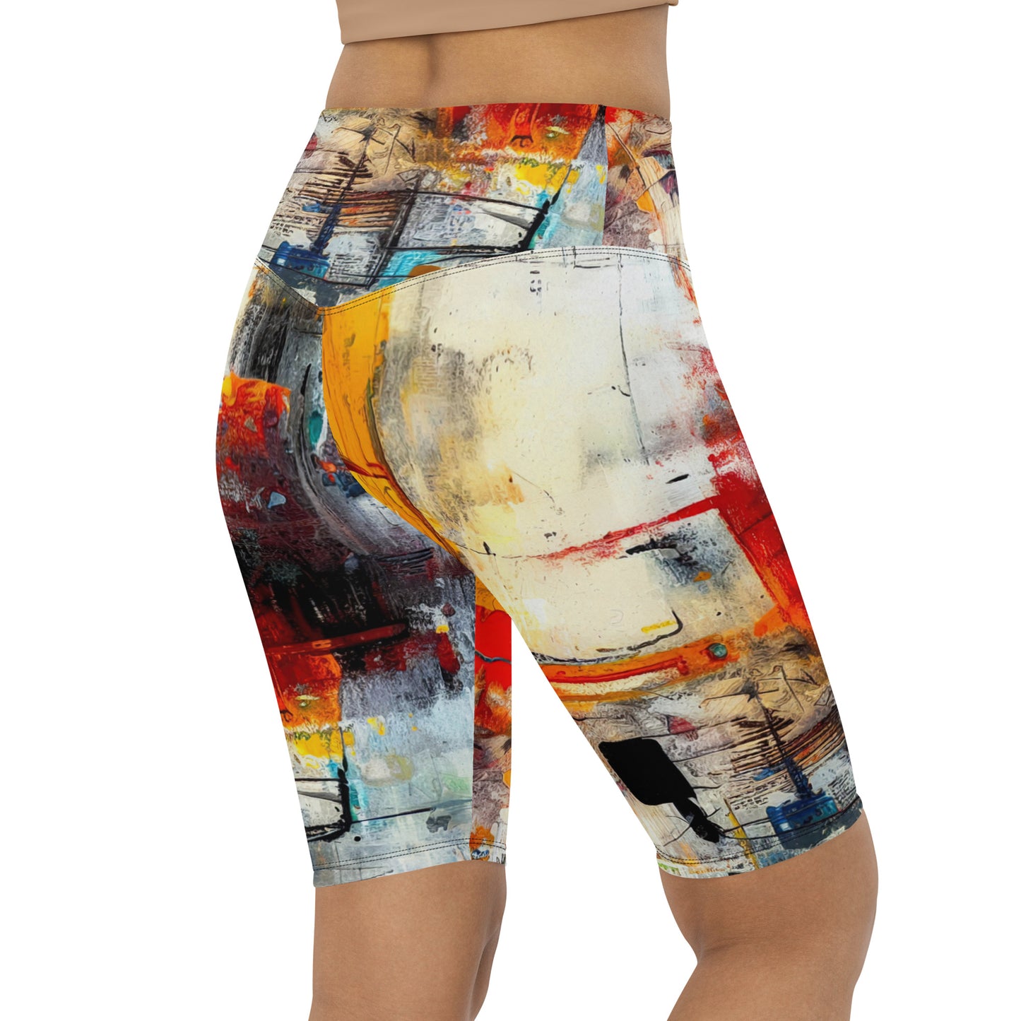 DMV 0263 Avant Garde Biker Shorts