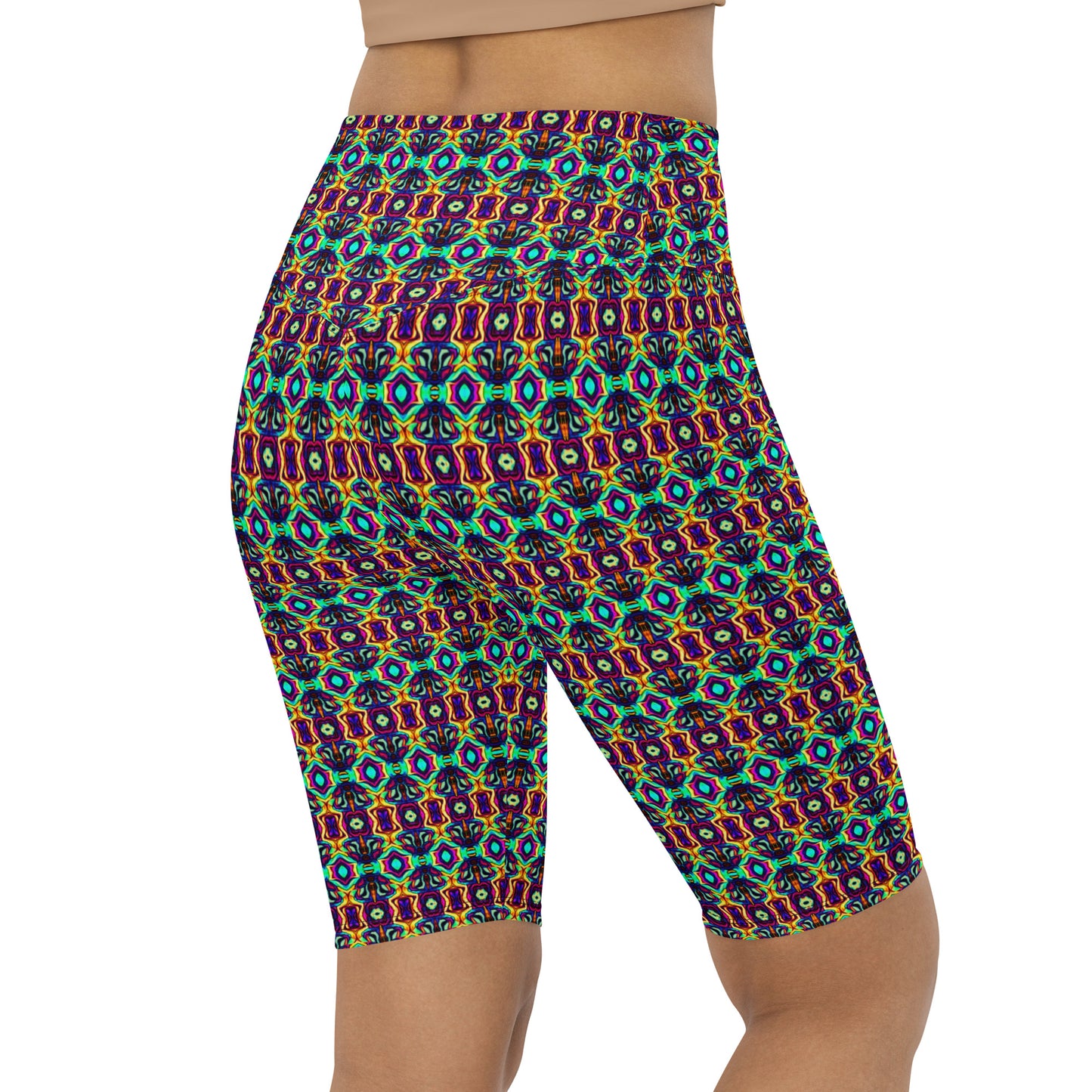 DMV 1465 Psy Artsy Biker Shorts