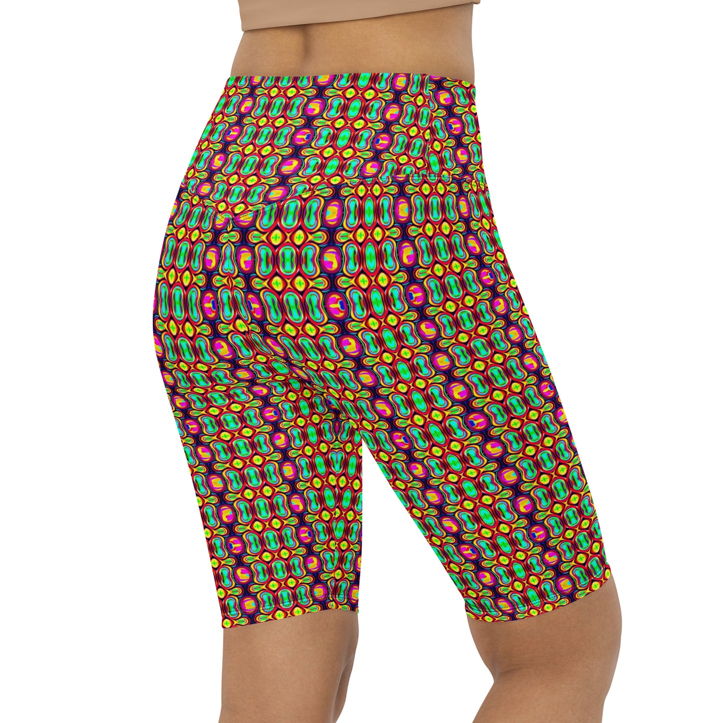 DMV 1343 Psy Artsy Biker Shorts