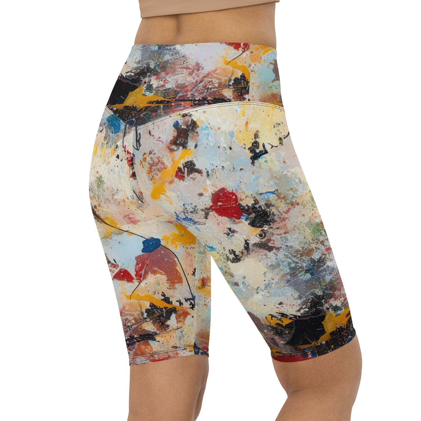 DMV 0946 Avant Garde Biker Shorts