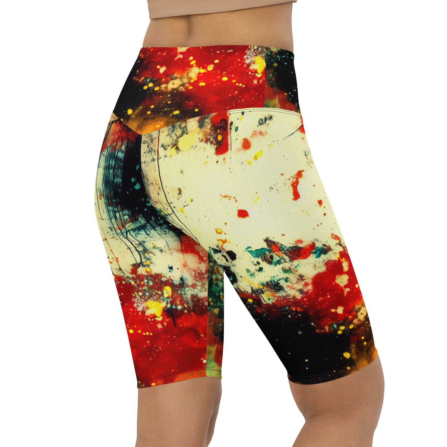 DMV 0326 Avant Garde Biker Shorts