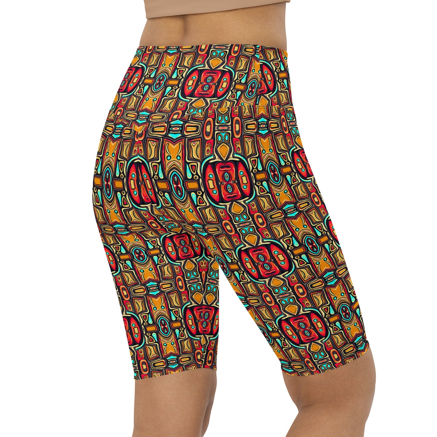 DMV 0796 Psy Artsy Biker Shorts