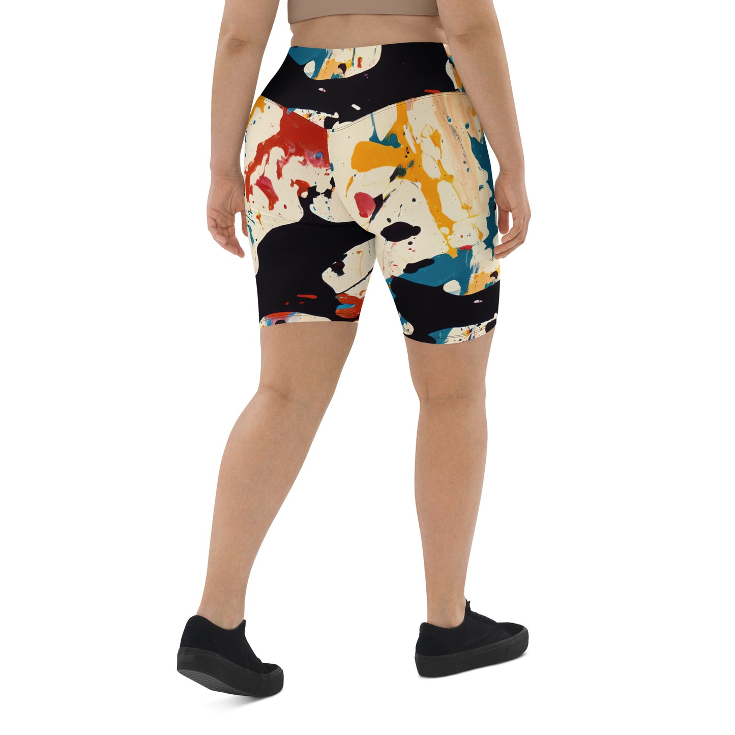 DMV 0218 Avant Garde Biker Shorts