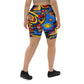 DMV 0235 Psy Art Biker Shorts