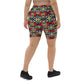 DMV 0269 Vintage Artsy Biker Shorts