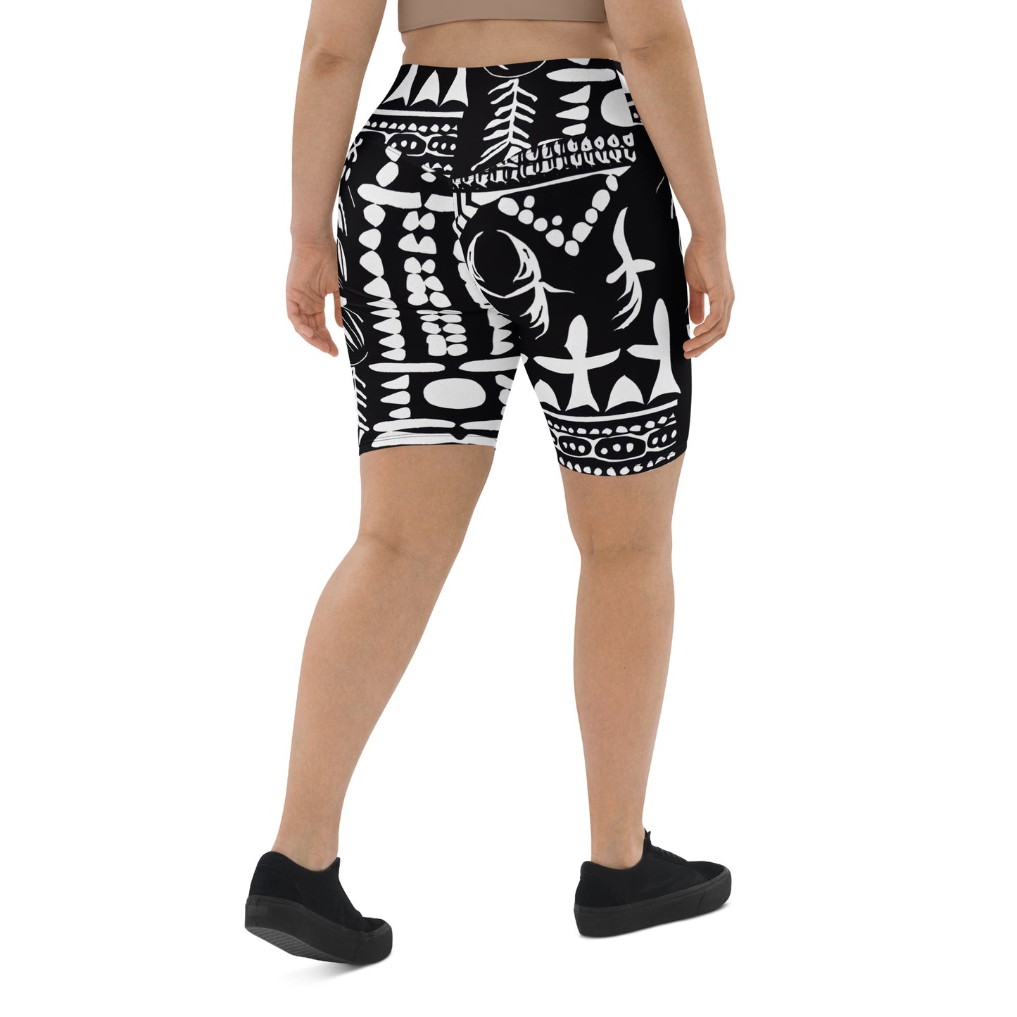 DMV 0060 Boho Biker Shorts