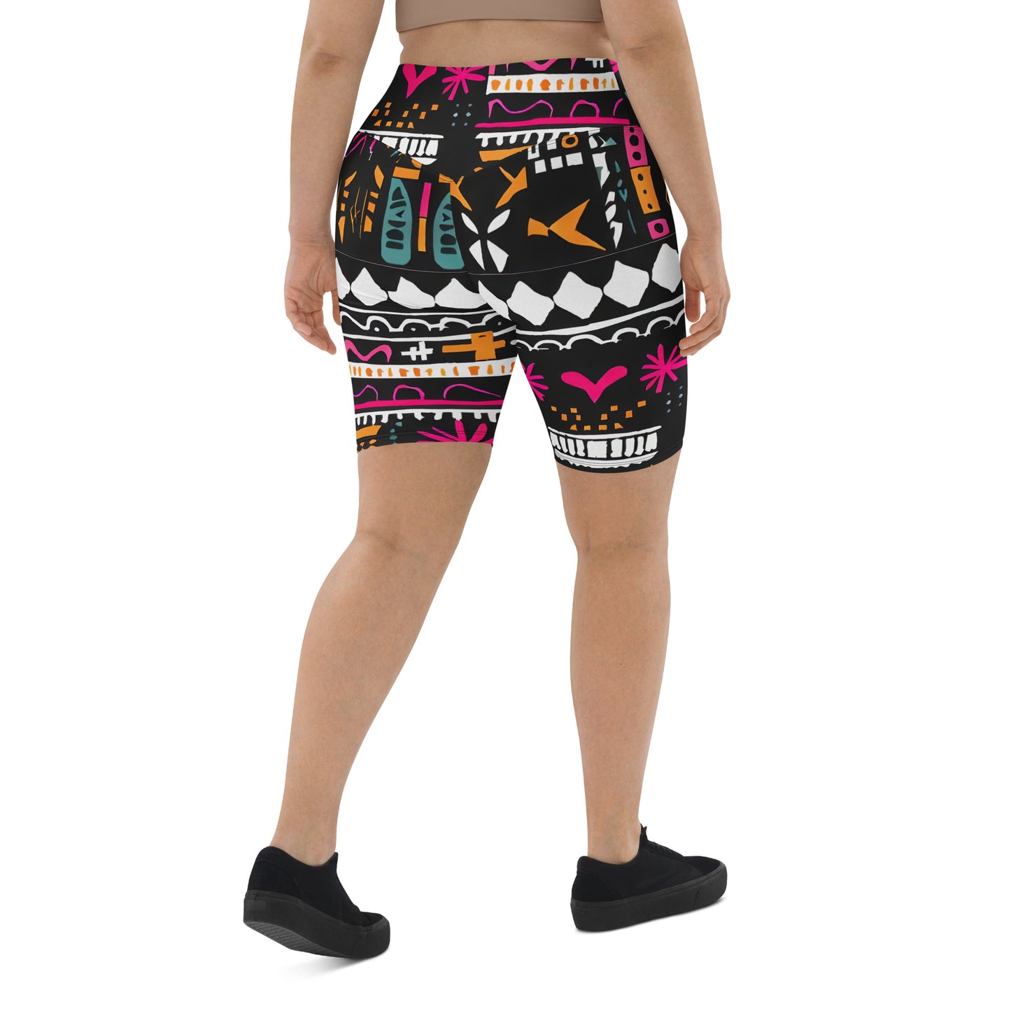 DMV 0011 Boho Biker Shorts