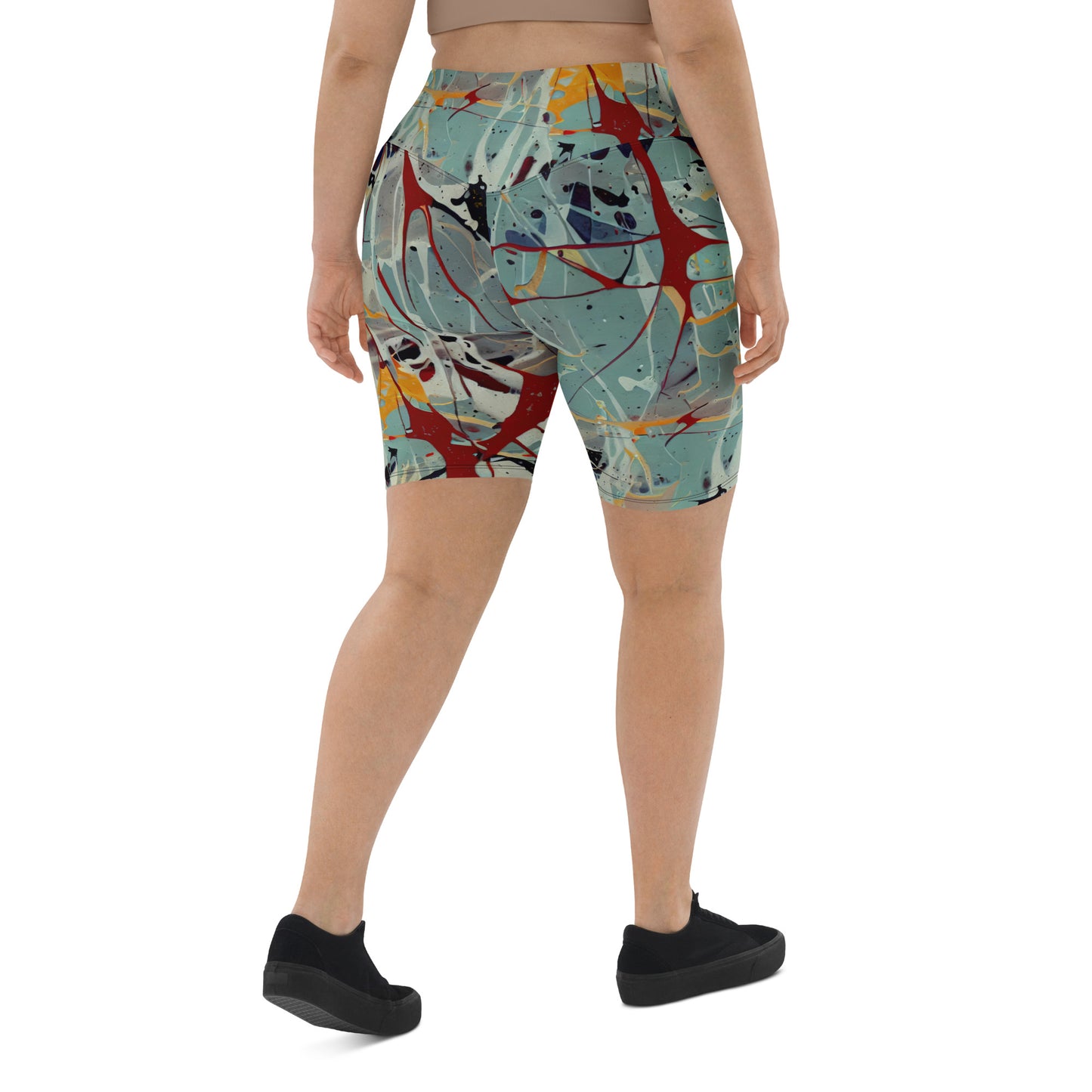 DMV 0054 Avant Garde Biker Shorts