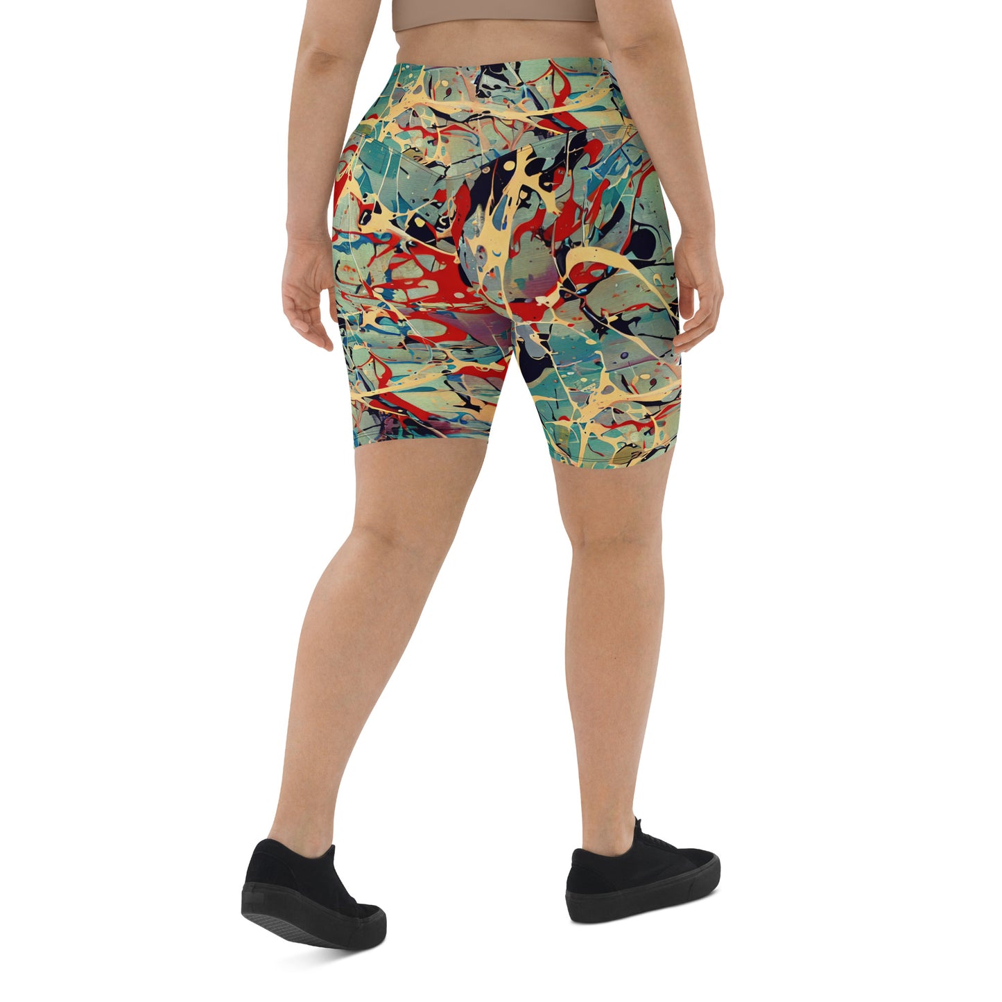 DMV 0012 Avant Garde Biker Shorts