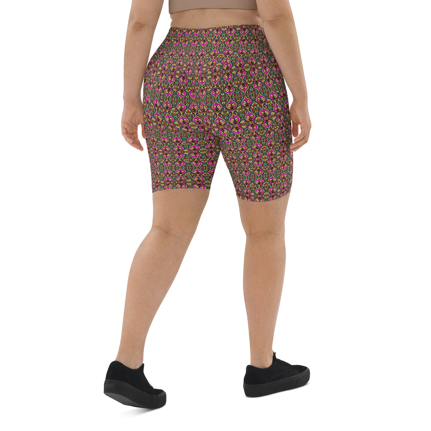 DMV 0239 Psy Artsy Biker Shorts