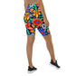 DMV 0257 Floral Biker Shorts