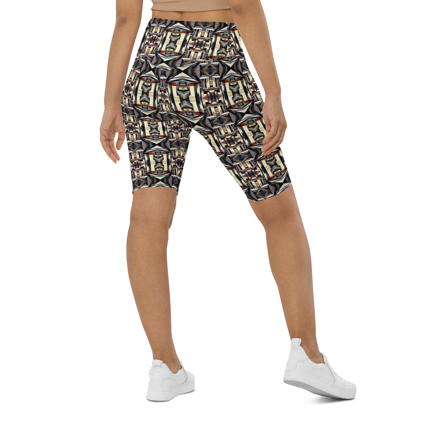 DMV 0133 Conceptual Artsy Biker Shorts