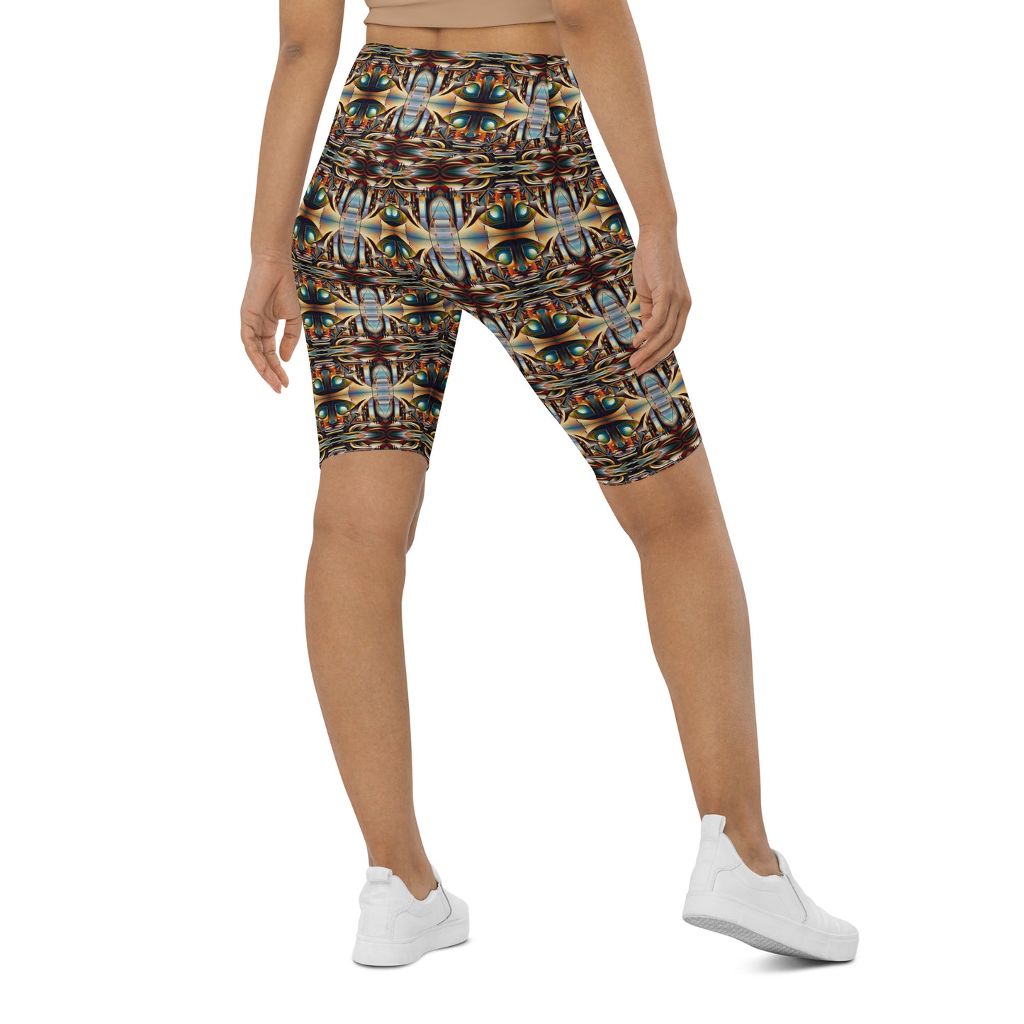 DMV 0135 Conceptual Artsy Biker Shorts