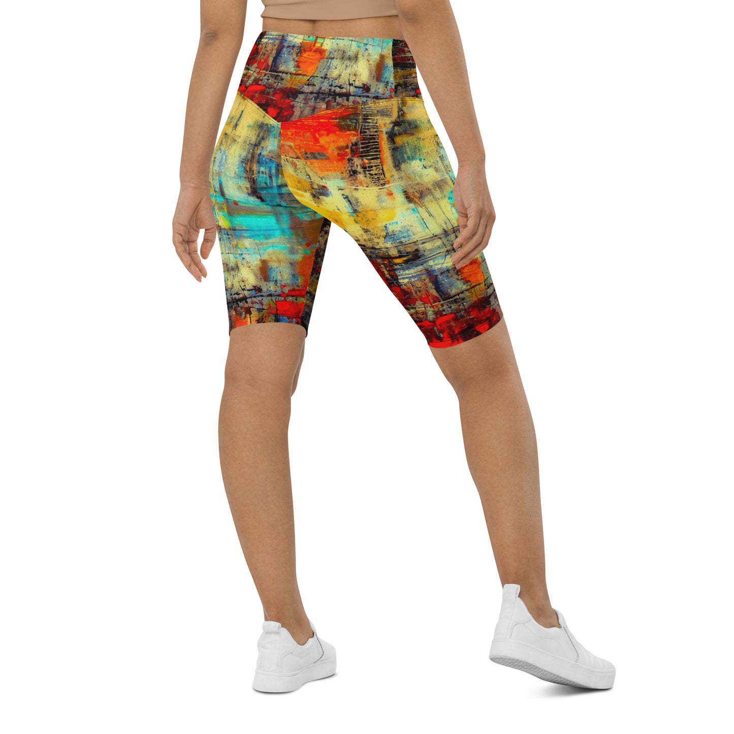 DMV 0279 Avant Garde Biker Shorts