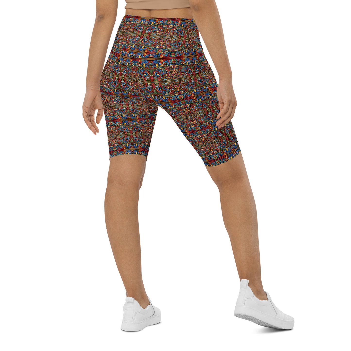 DMV 1358 Psy Artsy Biker Shorts