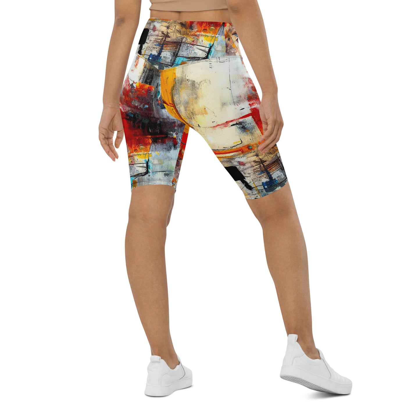 DMV 0263 Avant Garde Biker Shorts