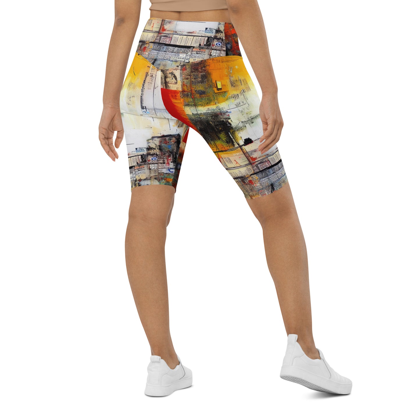 DMV 0189 Avant Garde Biker Shorts