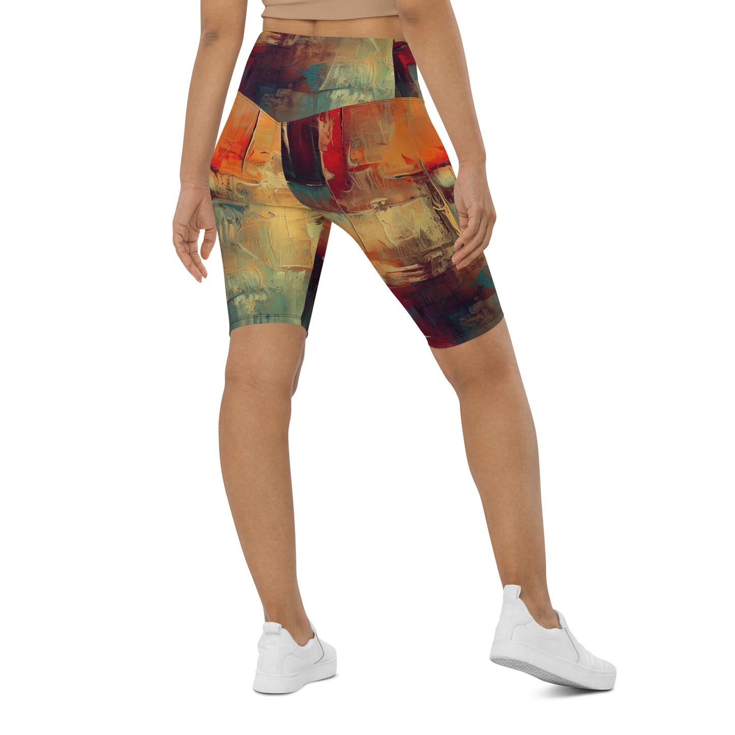 DMV 0878 Avant Garde Biker Shorts