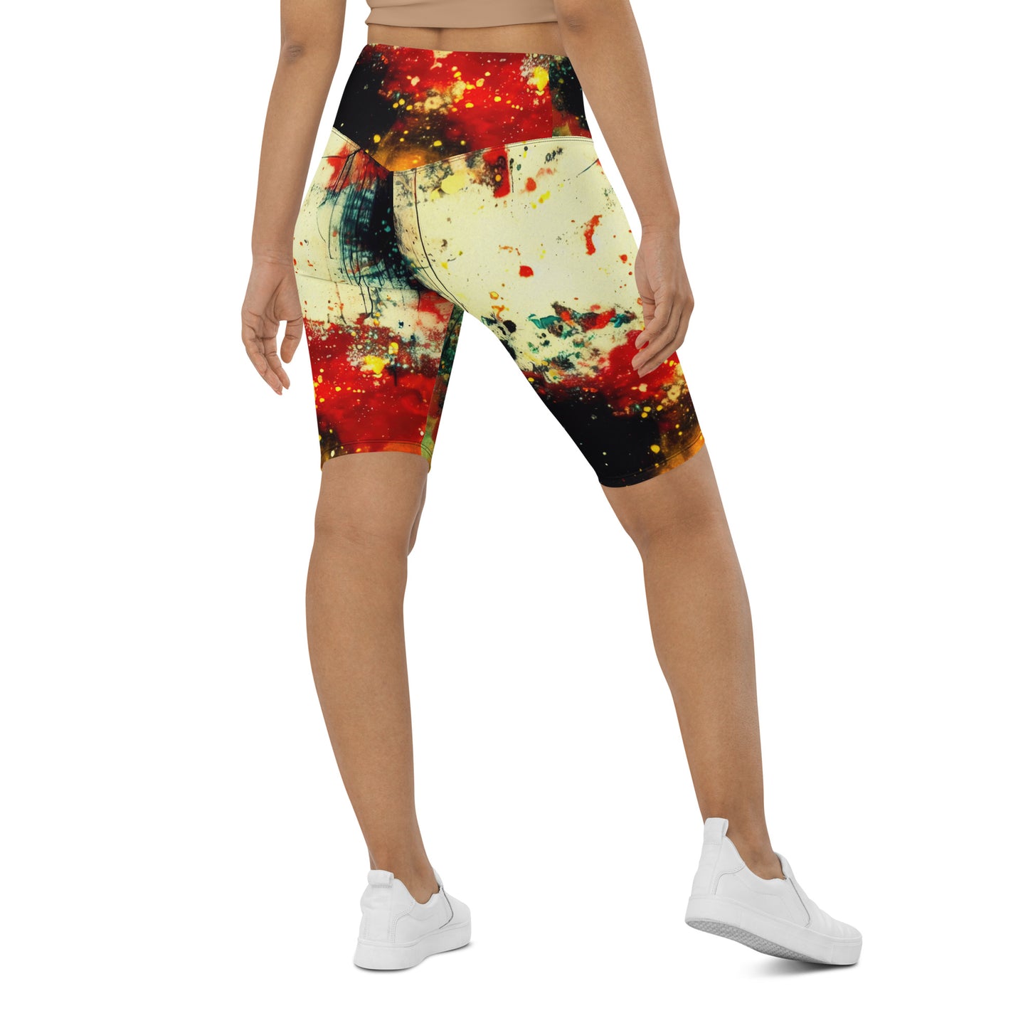 DMV 0326 Avant Garde Biker Shorts