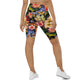 DMV 1737 Floral Biker Shorts